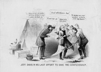Jeff Davis en su último esfuerzo por salvar la Confederación de American School