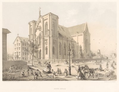 Iglesia Jesuita, Iglesia de la Sagrada Familia, Chicago 1866 de American School