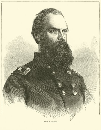 John W Geary, octubre de 1863 de American School