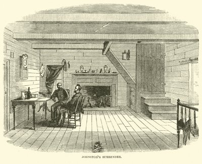 Rendición de Johnston, abril 1865 de American School