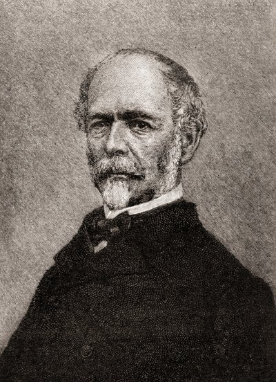 Joseph Eggleston Johnston, de "The History of Our Country", publicado en 1905 (litografía) de American School
