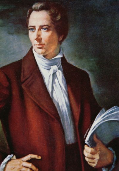 Joseph Smith (1805-44) profeta fundador de la Religión Mormona en EE.UU. de American School