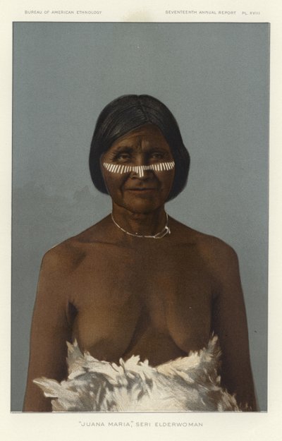 Juana María, anciana Seri de American School