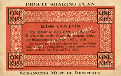 Cupón de beso de American School
