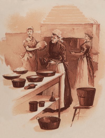 Escena de cocina de American School