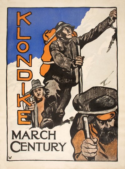 "Klondike" de Century Magazine, marzo 1898 de American School