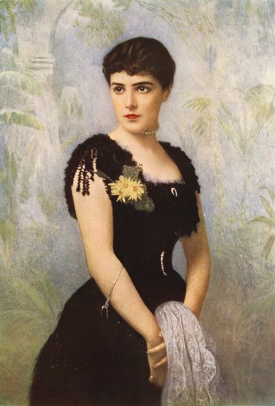 Lady Randolph Spencer-Churchill, nacida Miss Jennie Jerome de Nueva York, quien se casó con Lord Randolph Spencer-Churchill de American School
