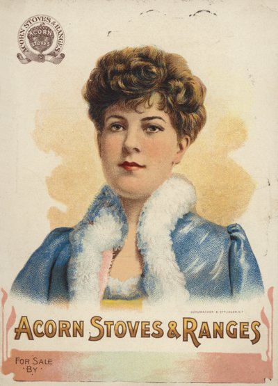 Dama con Abrigo Azul de American School