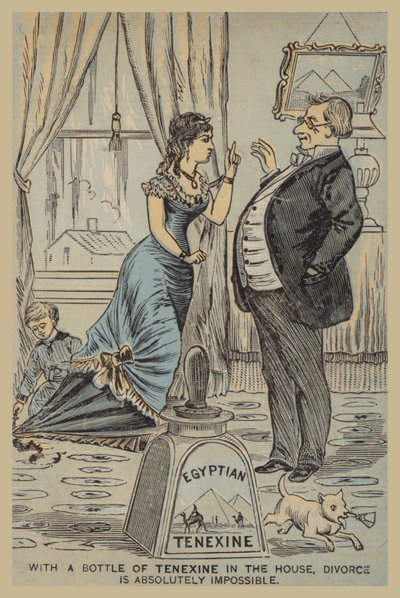 Vestido de señora pegado al suelo con Tenexina egipcia de American School