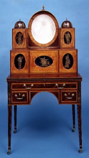 Escritorio de dama, 1795-1810 de American School