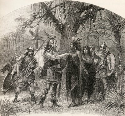 Desembarco de los nórdicos, de 