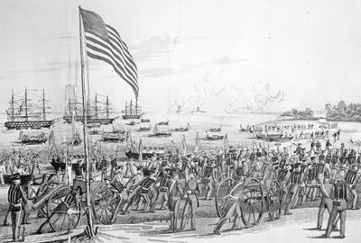Desembarco de las tropas en Veracruz, México, 9 de marzo de 1847, de 