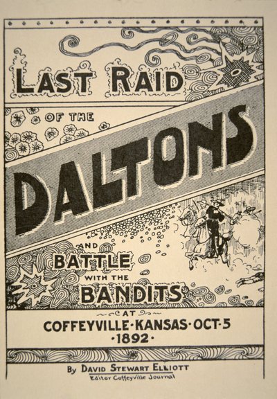 Última incursión de los Dalton...en Coffeyville, Kansas por David Stewart Elliot, 5 de octubre de 1892 de American School