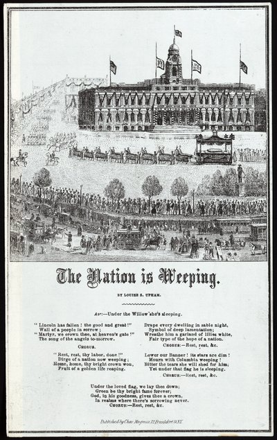 Procesión fúnebre de Lincoln de American School