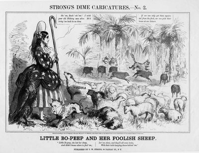 Little Bo-Peep y sus ovejas tontas de American School