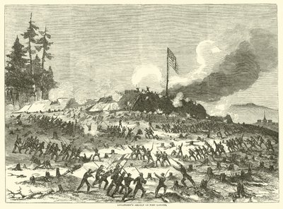 Asalto de Longstreet a Fort Sanders, noviembre de 1863 de American School