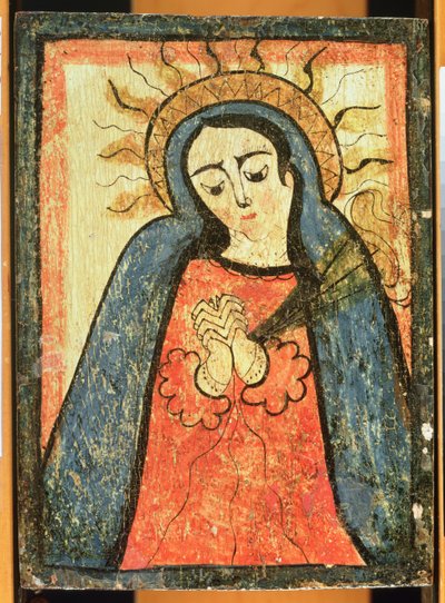 Madonna en oración de American School