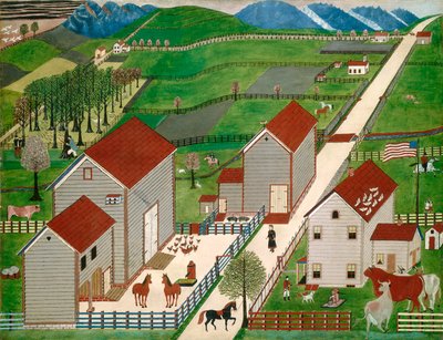 Granja del Valle de Mahantango, finales del siglo XIX de American School