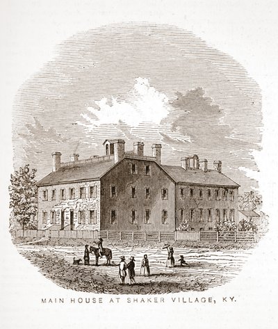 Casa Principal en Shaker Village, KY de American School
