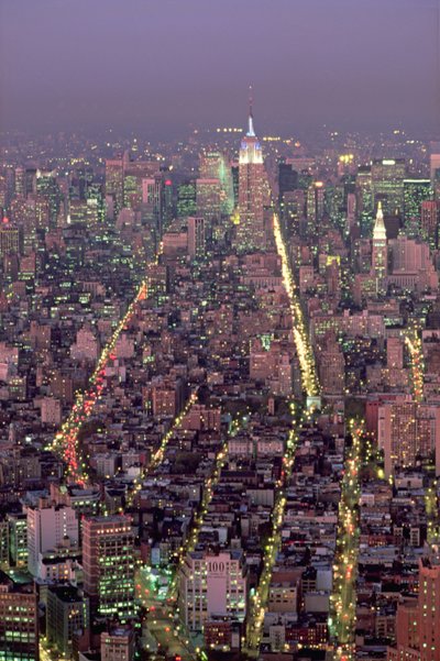 Manhattan de noche de American School