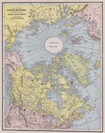 Mapa del Ártico de American School