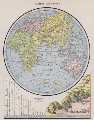 Mapa del Hemisferio Oriental de American School