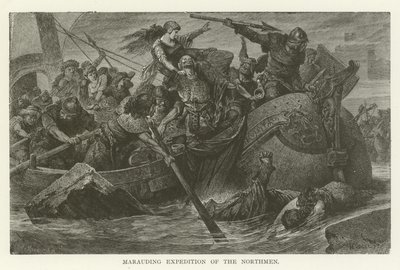 Expedición de saqueo de los normandos de American School
