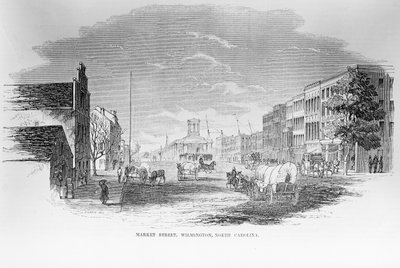 Calle del Mercado, Wilmington, Carolina del Norte, 24 de febrero de 1855 de American School