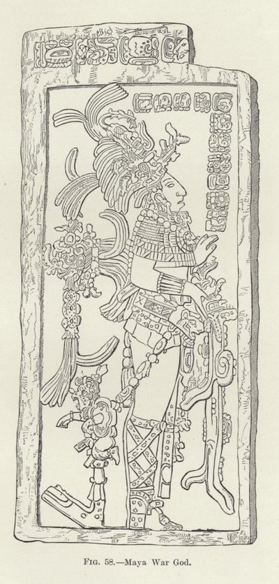 Dios de la guerra maya de American School