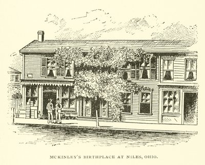 Lugar de Nacimiento de McKinley en Niles, Ohio de American School