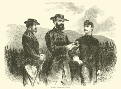 McPherson y sus ingenieros jefes, mayo 1863 de American School