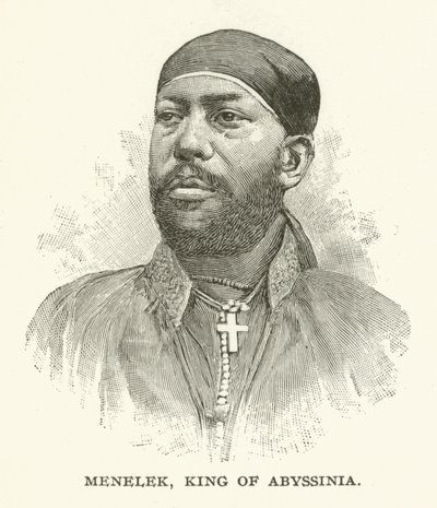Menelik, Rey de Abisinia de American School