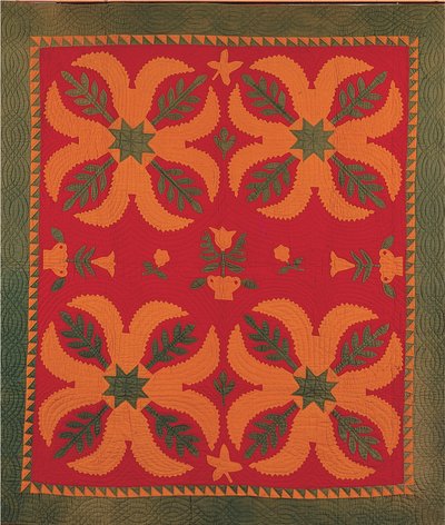 Cubrecama Menonita, c.1880 de American School