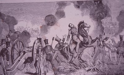 Guerra Mexicano-Estadounidense (1846-48), Batalla de Palo Alto y muerte del Mayor Ringgold de American School