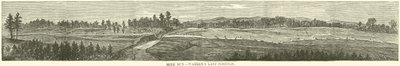 Mine Run, última posición de Warren, noviembre de 1863 de American School
