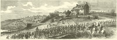 Mine Run, recrossing at Germania Ford, noviembre de 1863 de American School