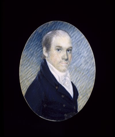 Miniatura de William Cadogan Simes (1773-1824), c. 1810-1824 de American School