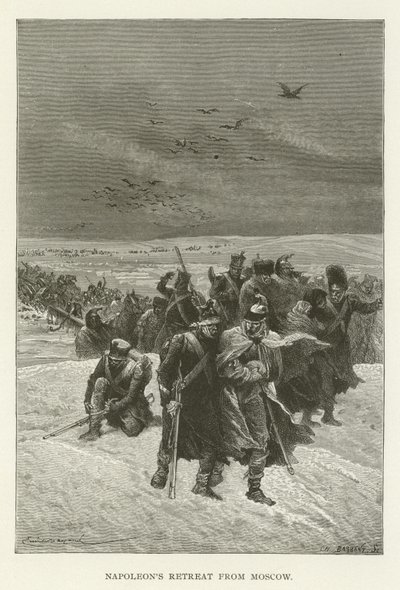 La retirada de Napoleón de Moscú de American School