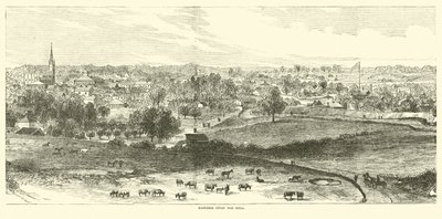 Natchez sobre la colina, mayo 1862 de American School