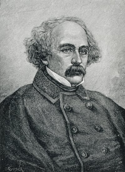 Nathaniel Hawthorne (1804-1864) Autor estadounidense de American School