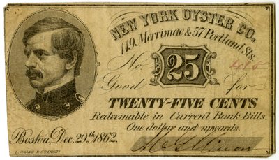 New York Oyster Co., 119 Merrimac & 57 Portland St., 1862 de American School