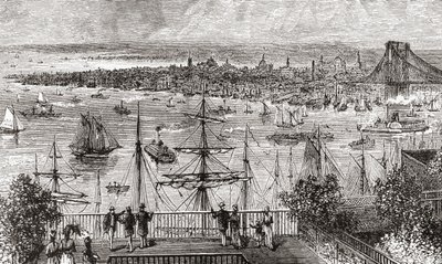 Nueva York en el siglo XIX de American School