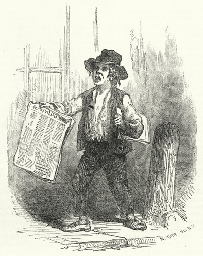 Vendedor de Periódicos de American School