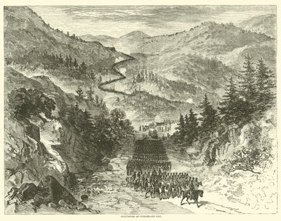 Ocupación de Cumberland Gap, septiembre de 1863 de American School