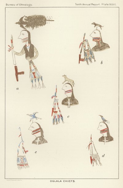 Jefes Oglala de American School