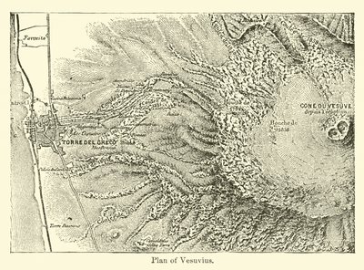 Plano del Vesubio de American School