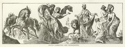 Plutón llevándose a Proserpina de American School