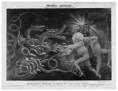 Quijotismo político, c.1833 de American School