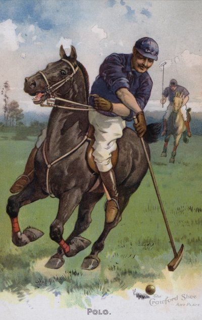 Polo (litografía en color) de American School