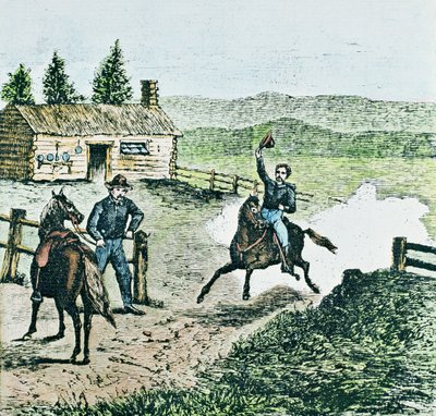 Estación del Pony Express de American School